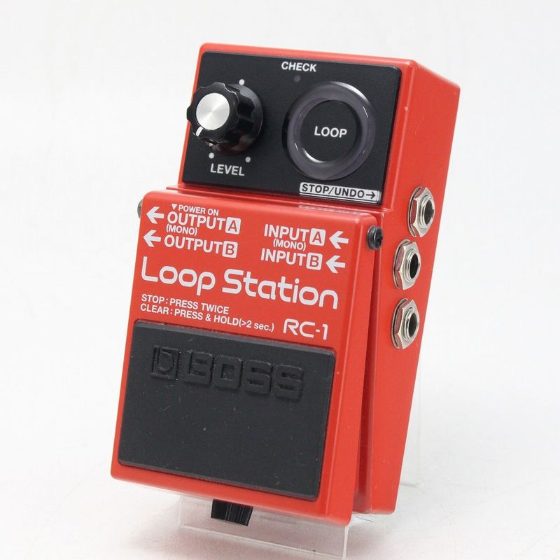 中古BOSS LoopStationRC-1BKループステーションブラック 中古】BOSS / RC-1 Loop Station 【御茶ノ水本店】 | ループサンプラー