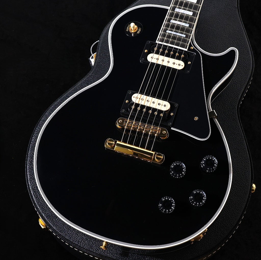中古】GIBSON CUSTOM / Les Paul Custom Ebony Exposed Zebra Pickups