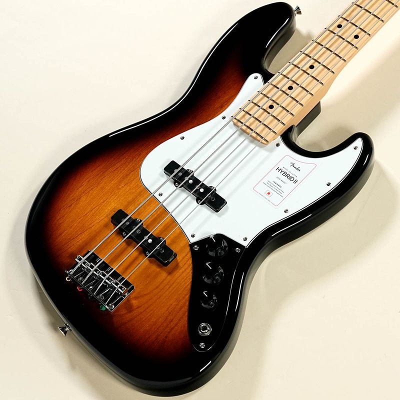 Fender / Made in Japan Hybrid II Jazz Bass Maple Fingerboard 3-Color Sunburst【渋谷店】