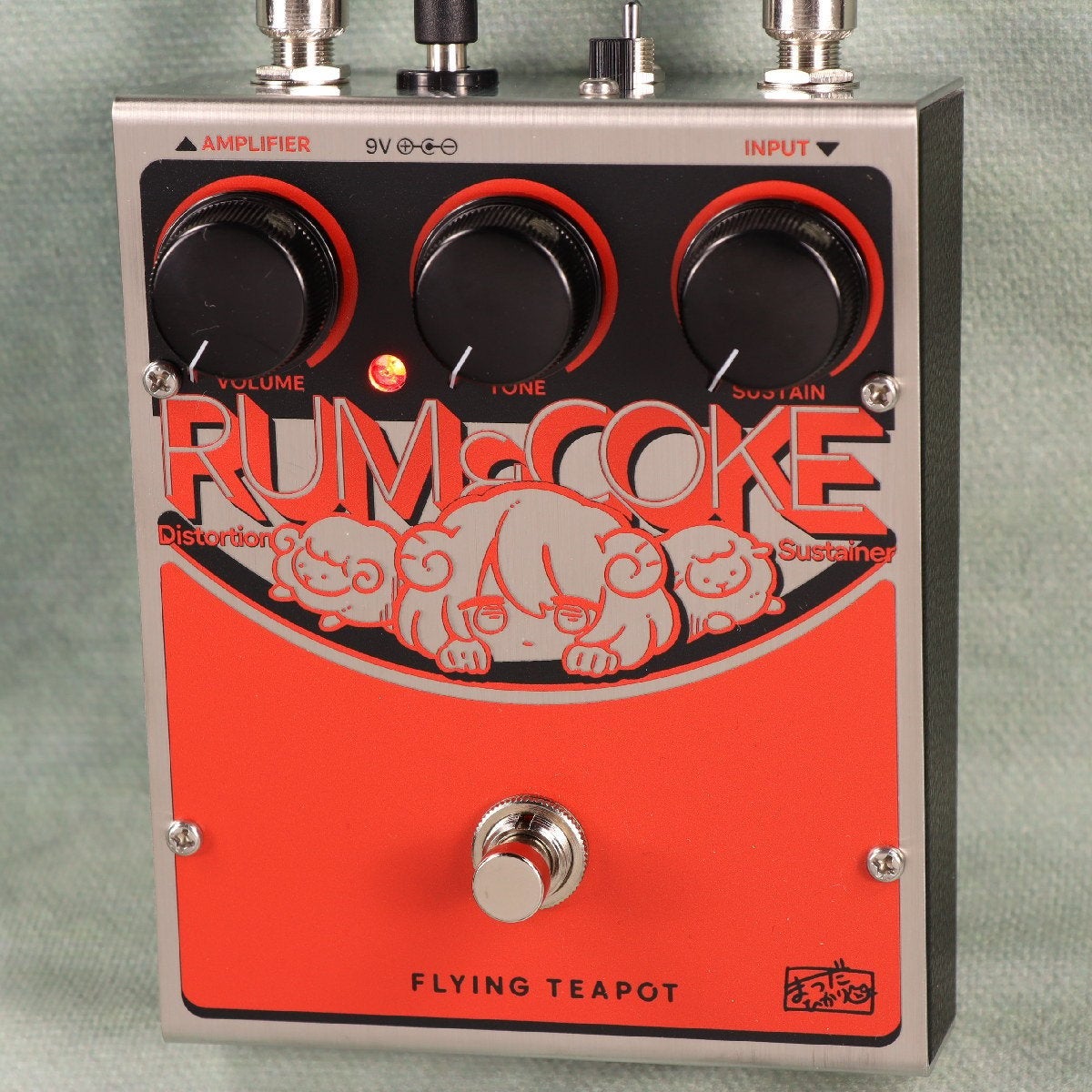 30台限定 Flying teapot RUM COKE MUFF Red Flying Teapot / Rum and Coke RED フライングティーポット 日本製