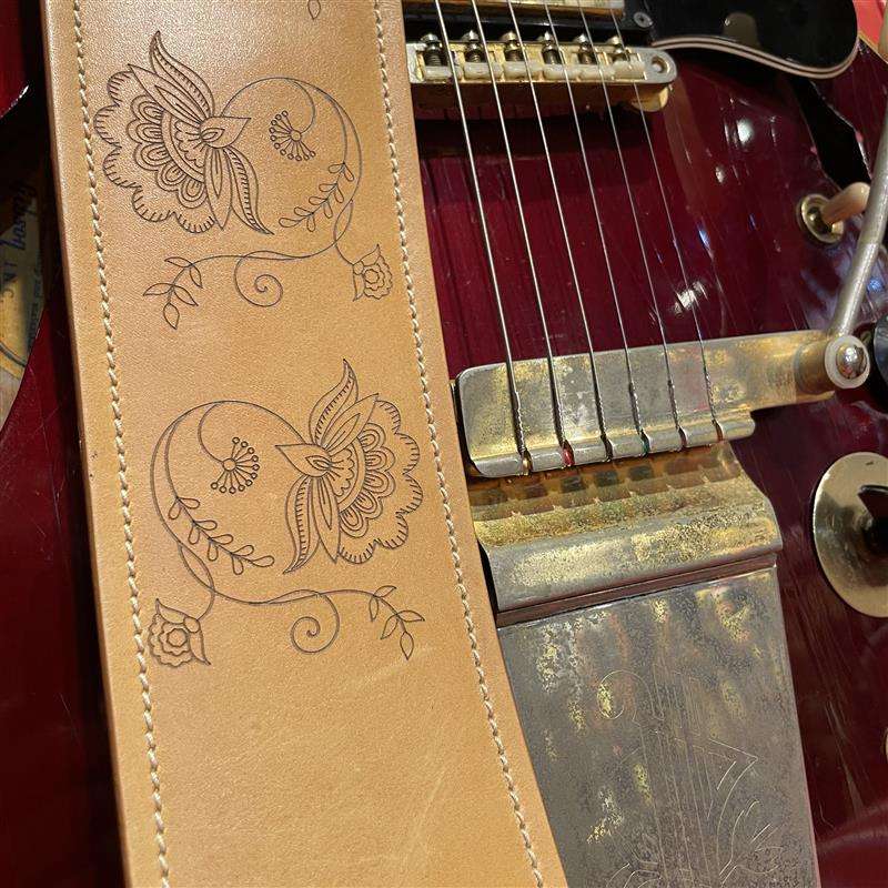 BLUE BELL / The Graceland Strap Wheat Color BB2310【御茶ノ水本店FINEST GUITARS】