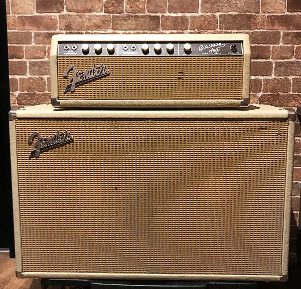 【Vintage】Fender / 1963 Bassman Piggy Back Smooth White Tolex【渋谷店】