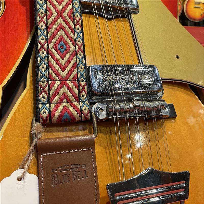 BLUE BELL / Road Series Strap BBR100 Red Cross【御茶ノ水本店FINEST GUITARS】