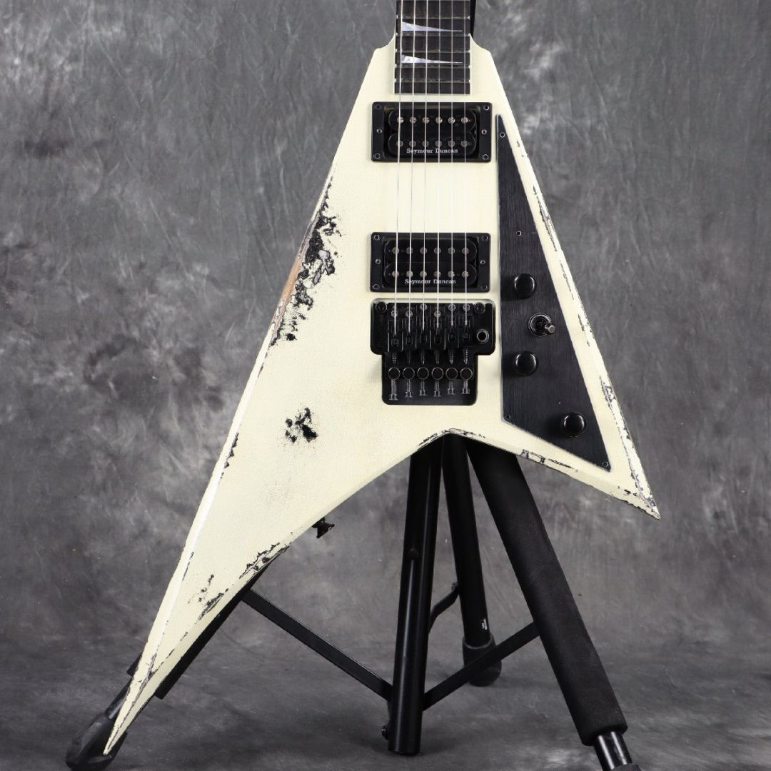 Jackson Custom Shop / Rhoads Vanilla Shake Over Black Nitro Tour