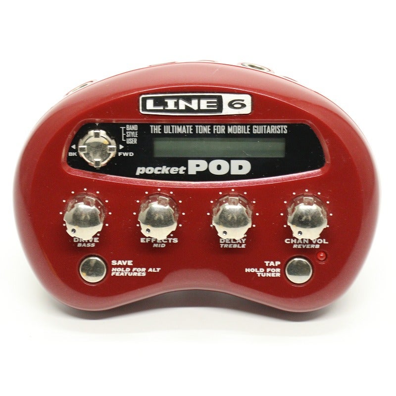 【中古】Line 6 Pocket POD マルチエフェクター 中古】LINE6 / POCKET POD 【心斎橋店】 | コンパクトタイプ