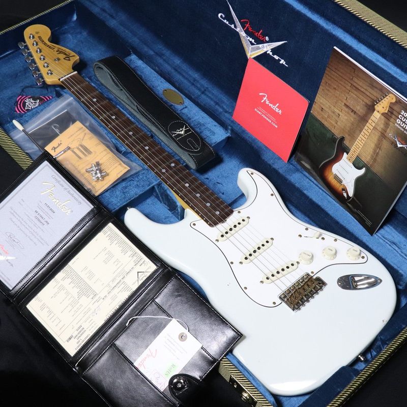 【中古】Fender Custom Shop / 1969 Stratocaster Journeyman Relic Josefina HW PU Olympic White 【梅田店】【8月29日値下げしました！】