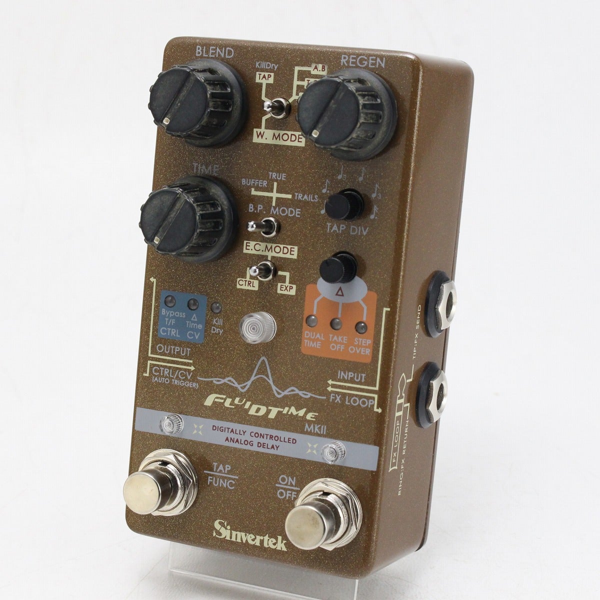 エフェクター Sinvertek Fluid Time mk II 中古】 SINVERTEK / Fluid Time MKII 【御茶ノ水本店】 | ディレイ
