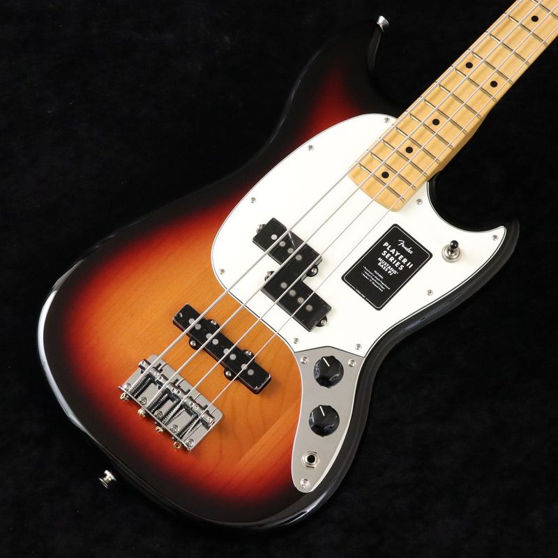 FENDER MEXICO / Player II Mustang Bass PJ Maple Fingerboard 3-Color Sunburst 【3.42kg】 【御茶ノ水本店】