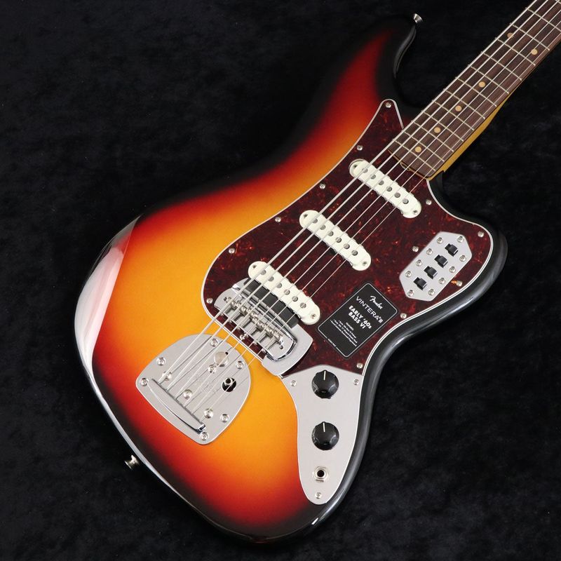 FENDER MEXICO / Vintera III Early '60s Bass VI Rosewood Fingerboard 3-Color Sunburst 【4.33kg】【チョイキズアウトレット】 【御茶ノ水本店】