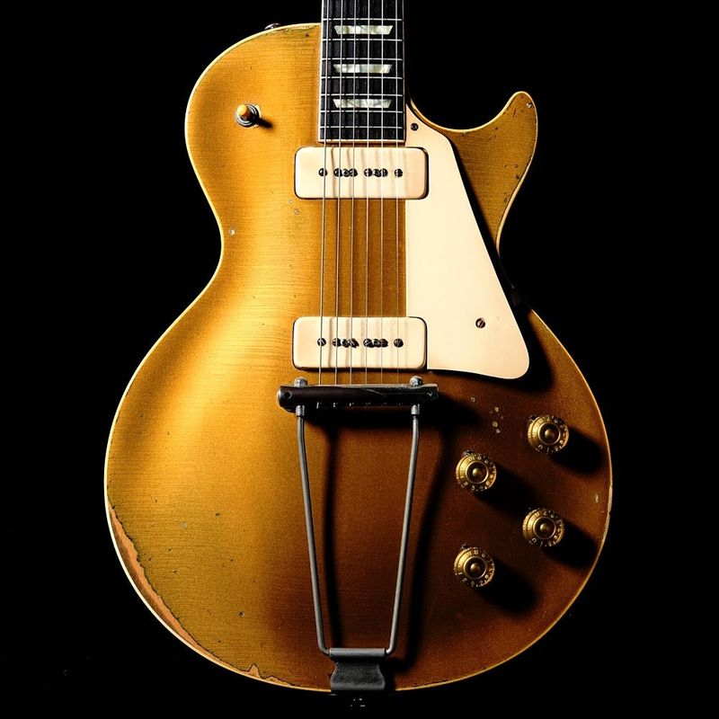 【Vintage】Gibson / 1953 Les Paul Model Gold Top Trapeze Tailpice【渋谷店】《05VG》