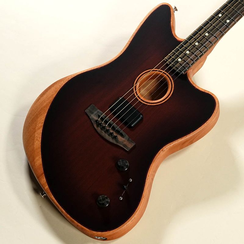 Fender / American Acoustasonic Jazzmaster All-Mahogany Ebony Fingerboard Bourbon Burst 【渋谷店】