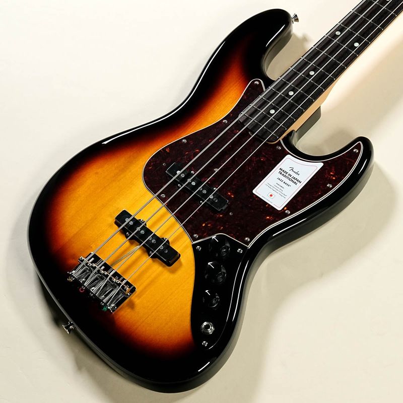 Fender / Made in Japan Traditional 60s Jazz Bass Rosewood Fingerboard 3-Color Sunburst【渋谷店】