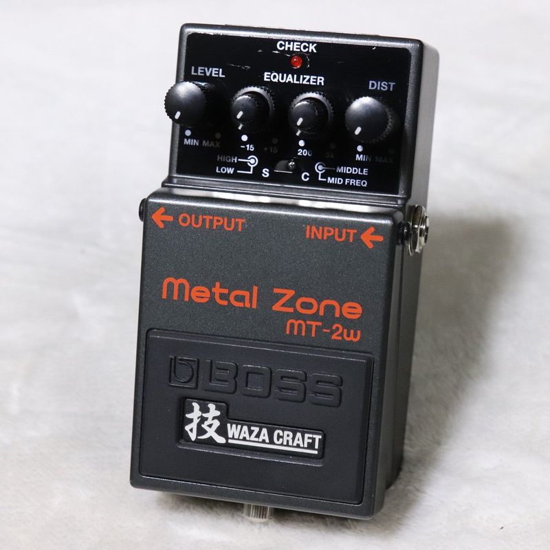 BOSS MT-2W l Zone 技 Waza Craft BOSS / MT-2W Metal Zone 技 WAZA CRAFT Made in Japan 日本製 ボス