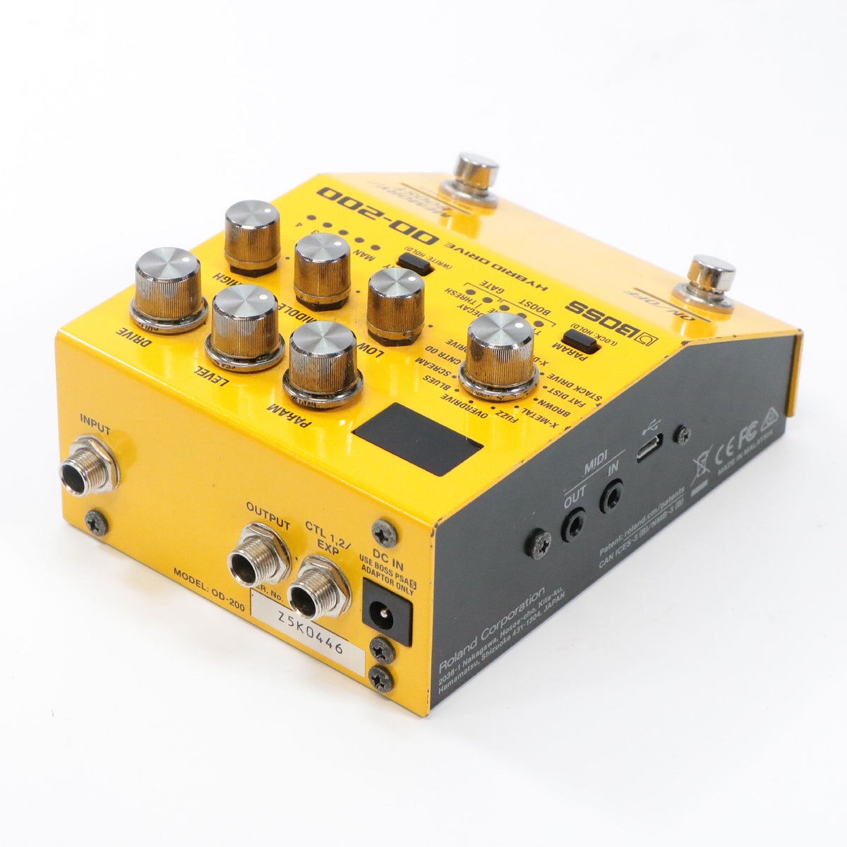 中古】BOSS / OD-200 Hybrid Drive 歪みマルチエフェクター ボス
