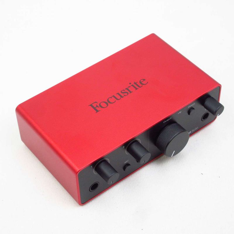 Focusrite Scarlett Solo 中古品 中古】FOCUSRITE / Scarlett Solo Gen.4 オーディオインターフェイス
