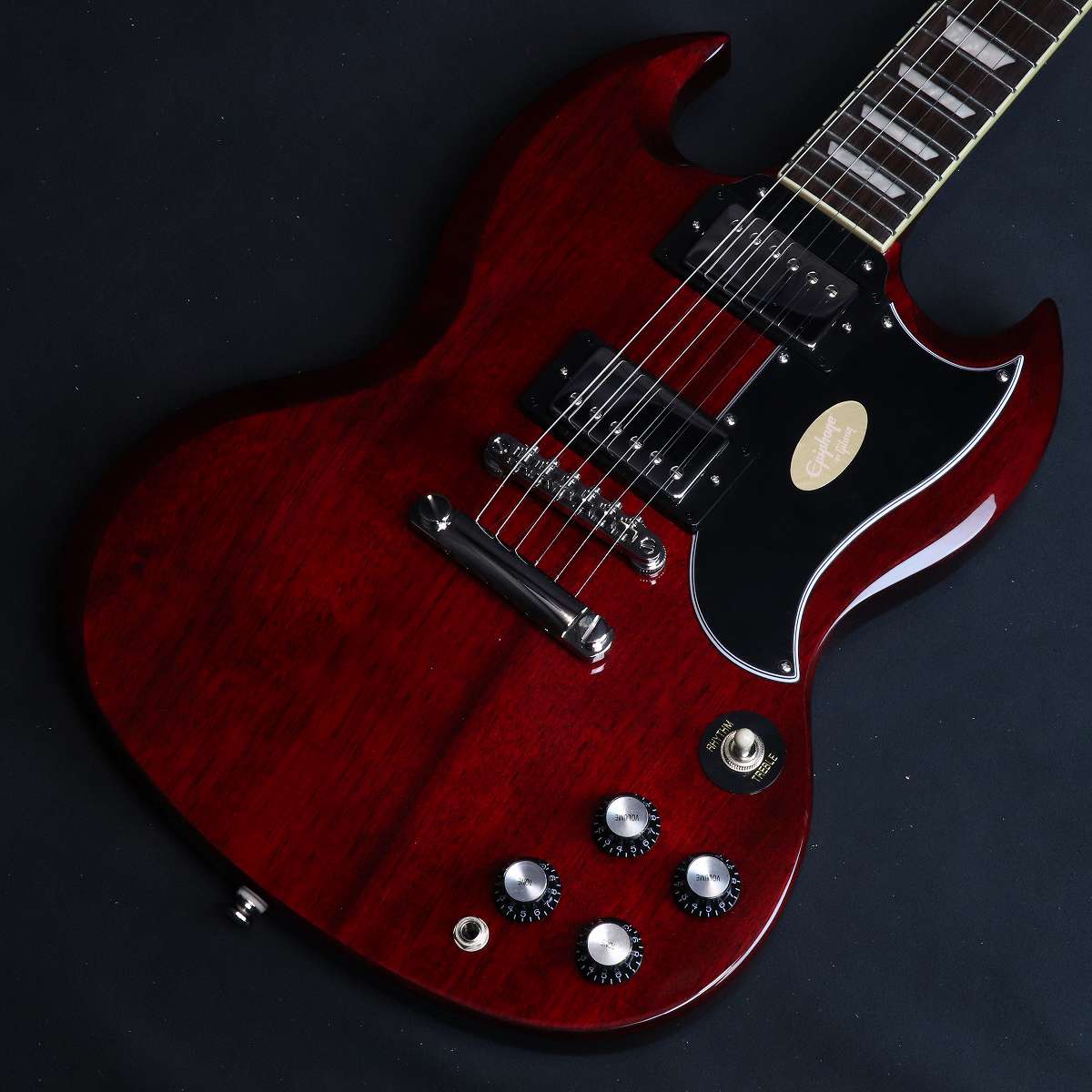 Epiphone SGスタンダード60s(by Gibson,ギブソン,美品) Epiphone / Inspired by Gibson SG Standard 60s Dark Wine Red