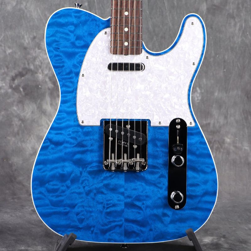 Fender / ISHIBASHI FSR MIJ Traditional 60s Custom Telecaster Quilted Maple Top Ash Back Translucent Blue フェンダー【4.17kg】[S/N JD26015125]