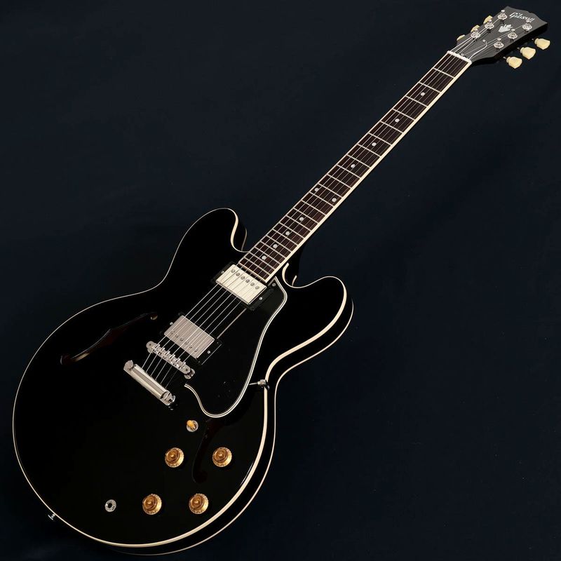 Gibson / ES-335 50s Ebony【2NDアウトレット特価】 [3.96kg]【S/N 202360124】【池袋店】