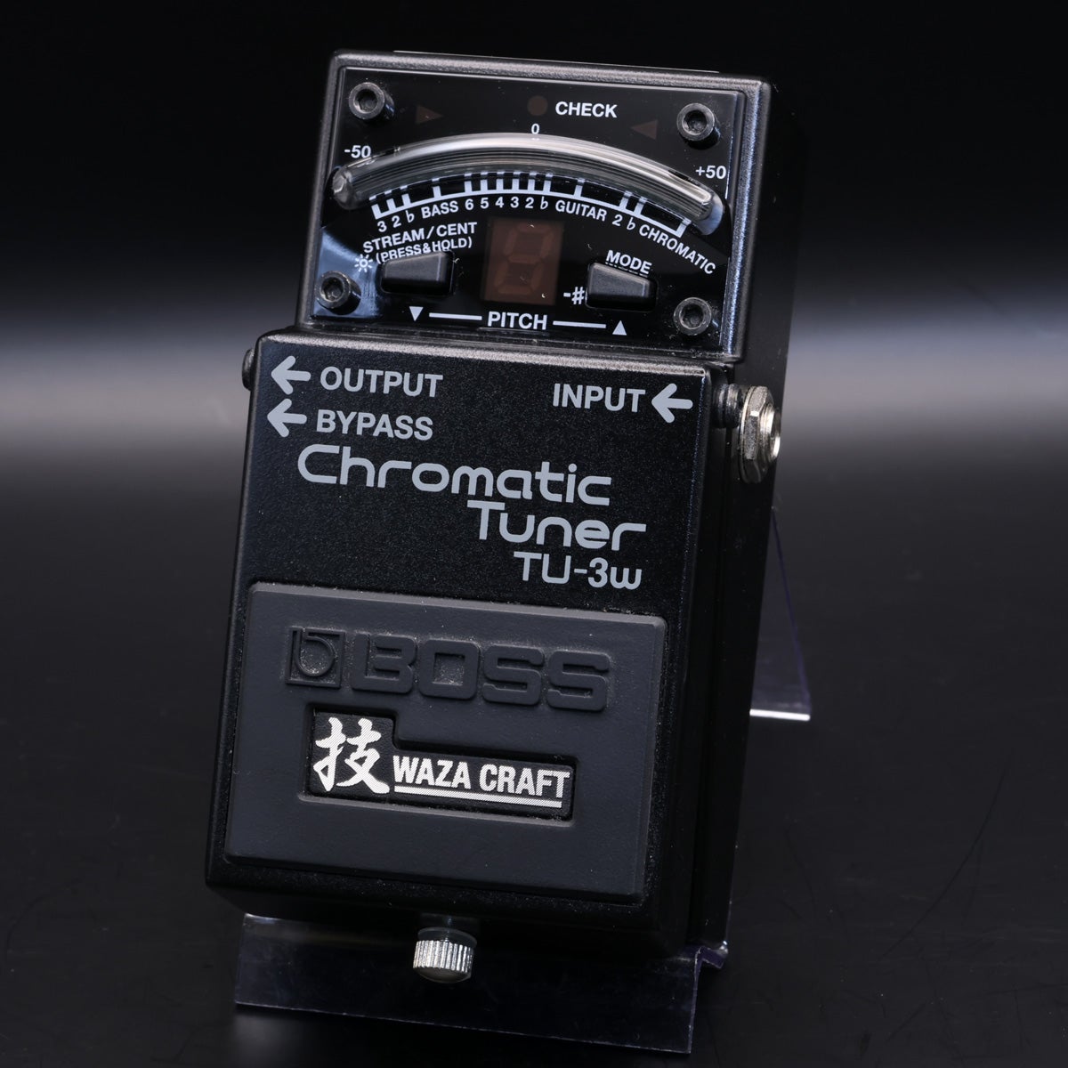 【美品】BOSS TU-3w 箱付き 中古】BOSS / TU-3W Chromatic Tuner チューナー 【福岡店
