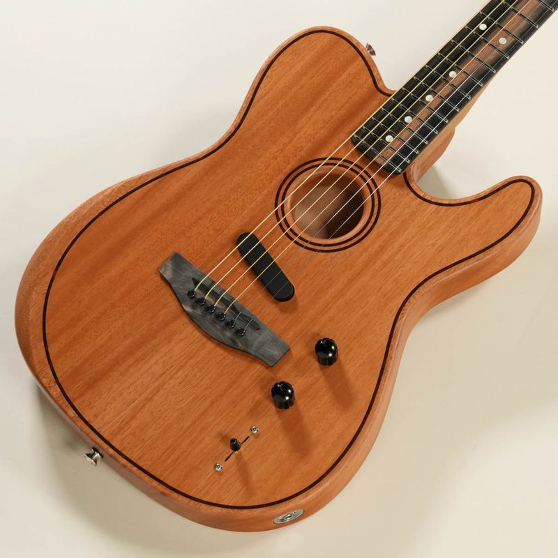 Fender / American Acoustasonic Telecaster All-Mahogany Ebony