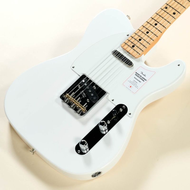 Fender / Made in Japan Traditional 50s Telecaster Maple Fingerboard White Blonde【渋谷店】