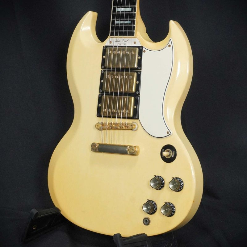 【中古】GIBSON CUSTOM / Historic Collection Les Paul SG Custom Reissue Classic White -2001- 【御茶ノ水本店FINEST GUITARS】