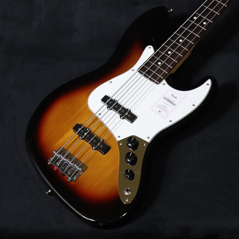 Fender / Made in Japan Hybrid II Jazz Bass Rosewood Fingerboard 3-Color Sunburst 【梅田店】