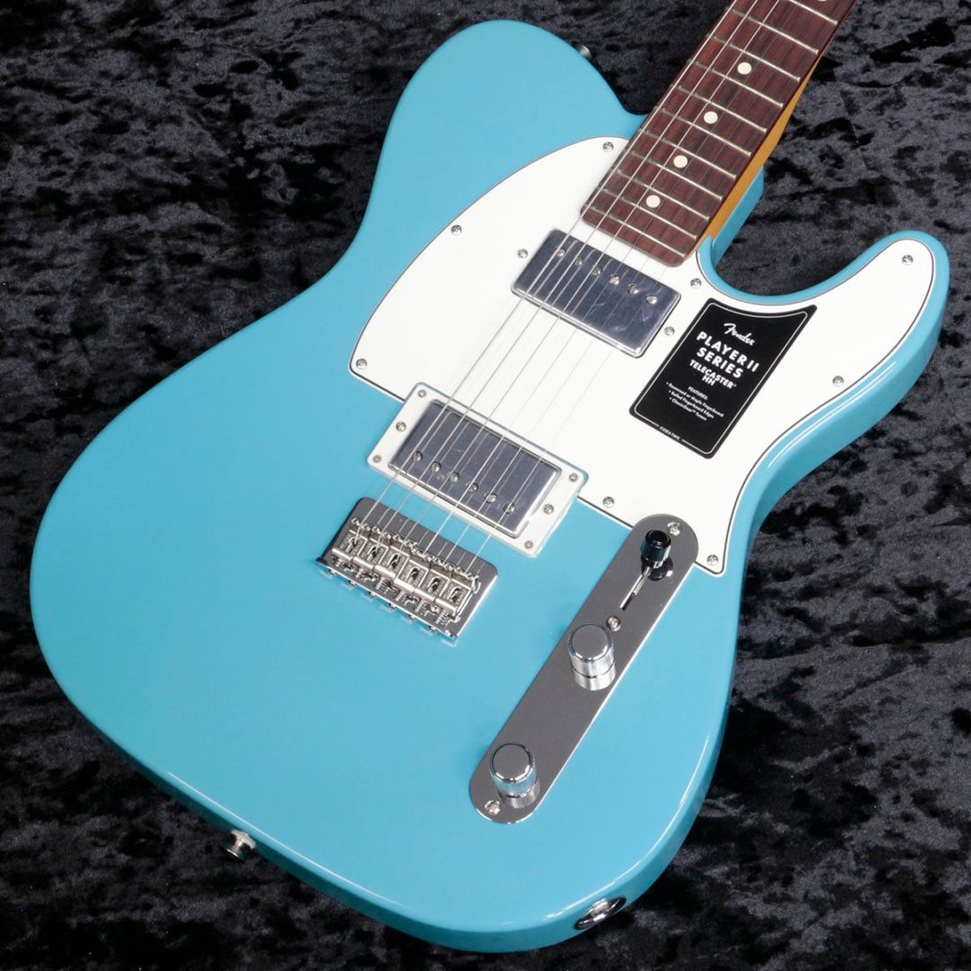 Fender / Player II Telecaster HH Rosewood Fingerboard Aquatone