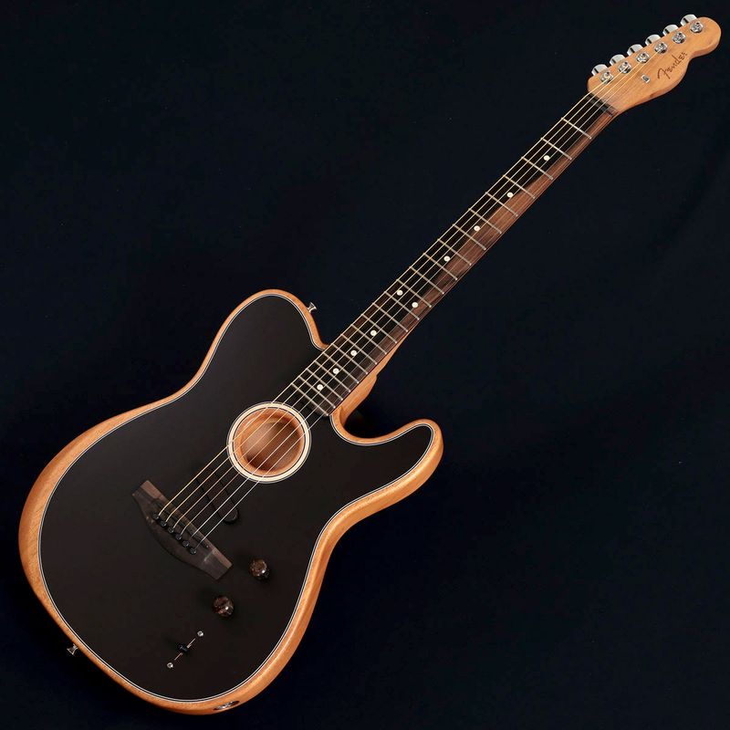 Fender / American Acoustasonic Telecaster Black [2.19kg]【US253783A】【池袋店】
