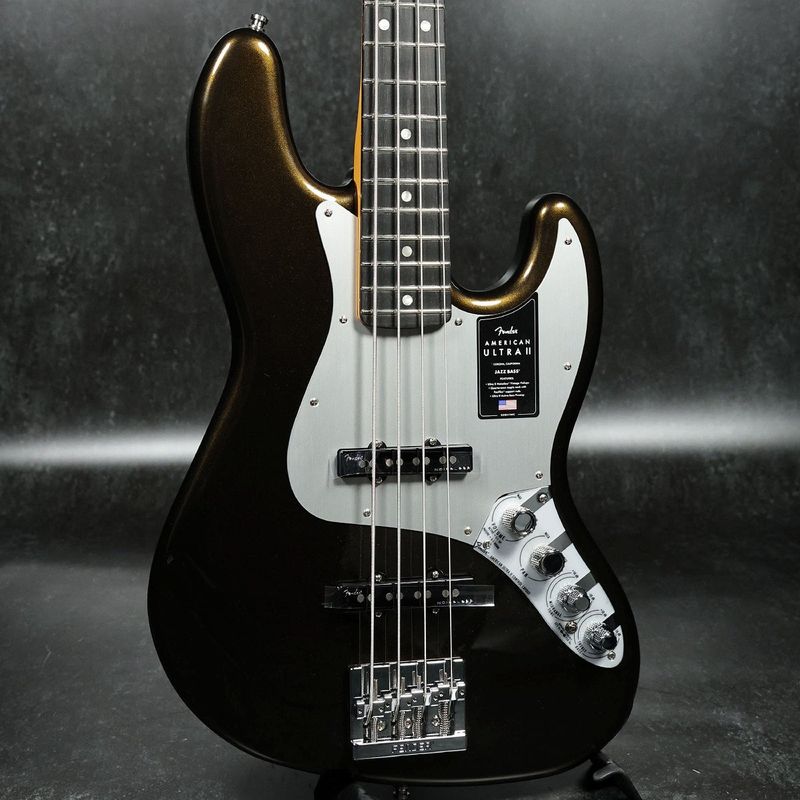 Fender / American Ultra II Jazz Bass Ebony Texas Tea 【S/N US25019858】【名古屋栄店】