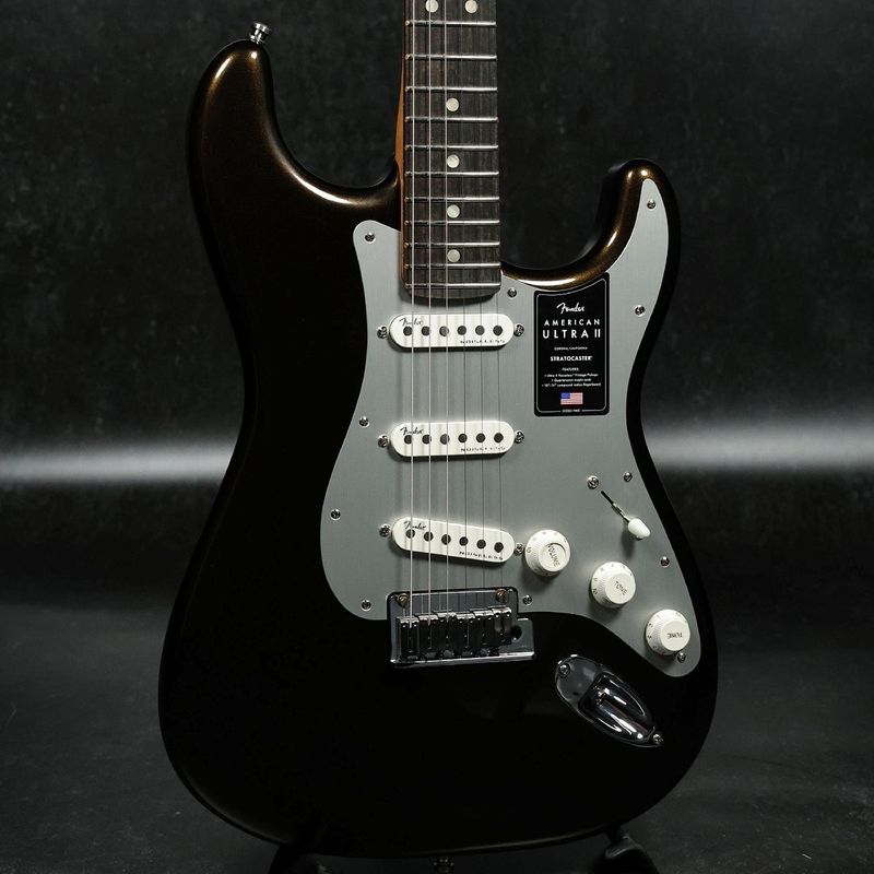 Fender / American Ultra II Stratocaster Ebony Texas Tea 【S/N US240029750】【名古屋栄店】