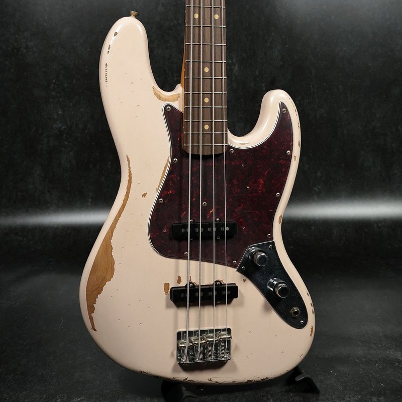 Fender Mexico / Flea Jazz Bass Road Worn Faded Shell Pink 【S/N MX26041256】【名古屋栄店】