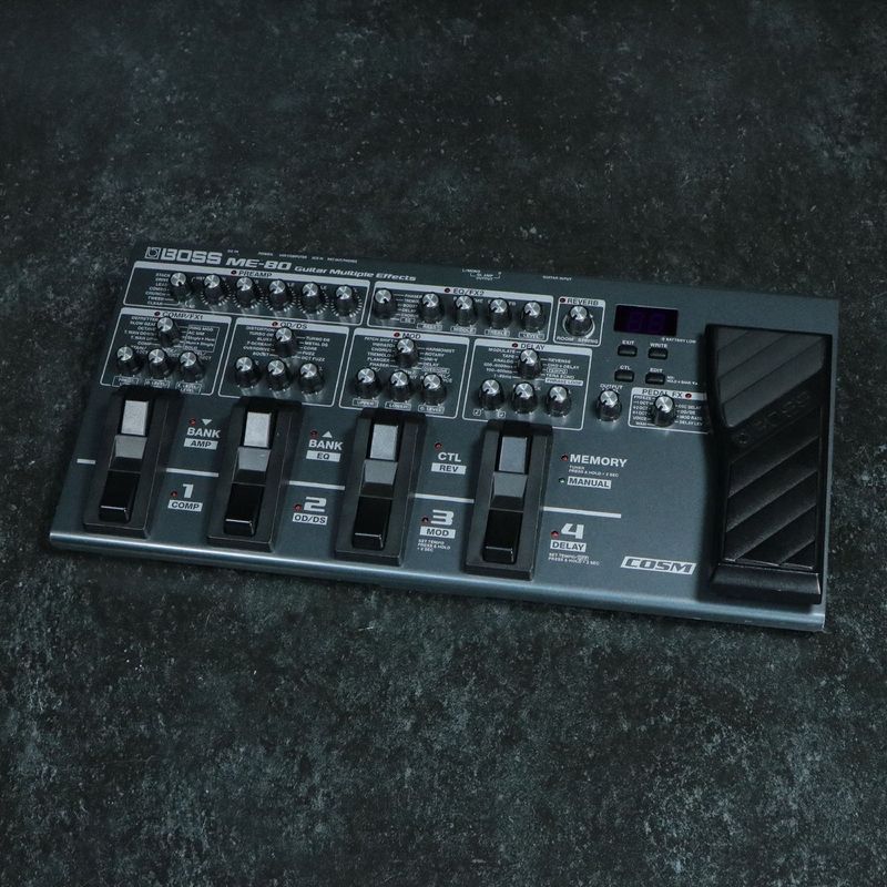 BOSS ME-80 バッグ込み　マルチエフェクター 中古】BOSS / ME-80 Guitar Multiple Effects ボス エフェクター
