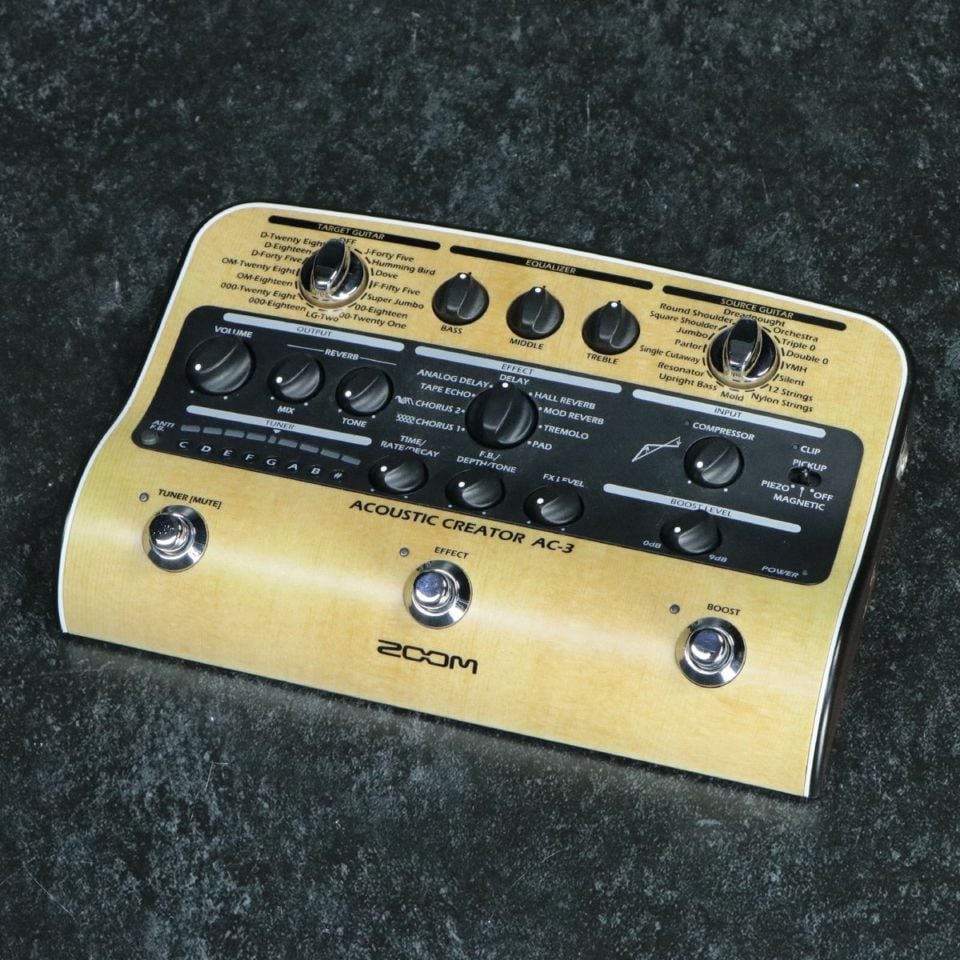 中古】ZOOM / AC-3 Acoustic Creator アコースティックギター用