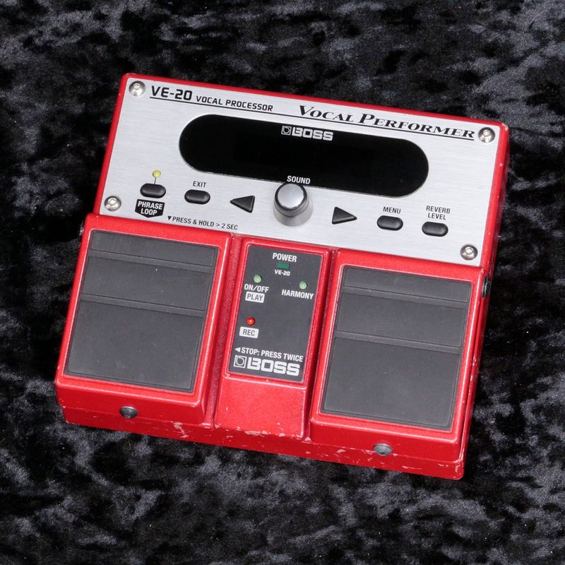 (ジャンク品)BOSS VE-20 ボーカルプロセッサー 中古】BOSS / VE-20 Vocal Processor 【新宿店】 | その他エフェクター