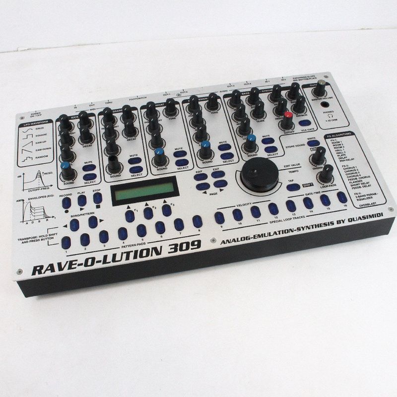 中古】QUASIMIDI / RAVE-O-LUTION309 【渋谷店】 | リズムマシン