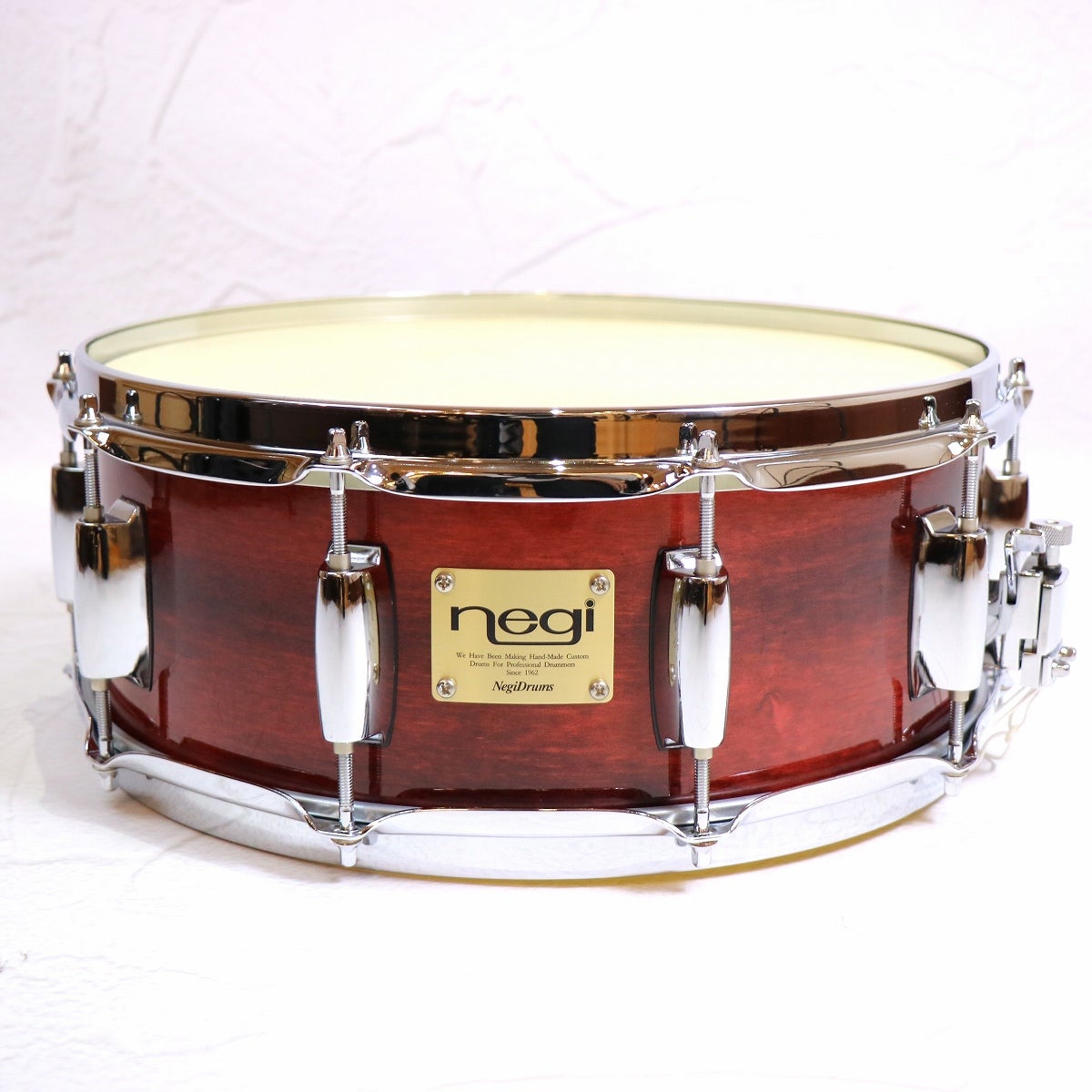 ネネコ 103B 中古】NEGI / GR1455PI-WBM ネギドラム 14”×5.5” アガチススネアドラム