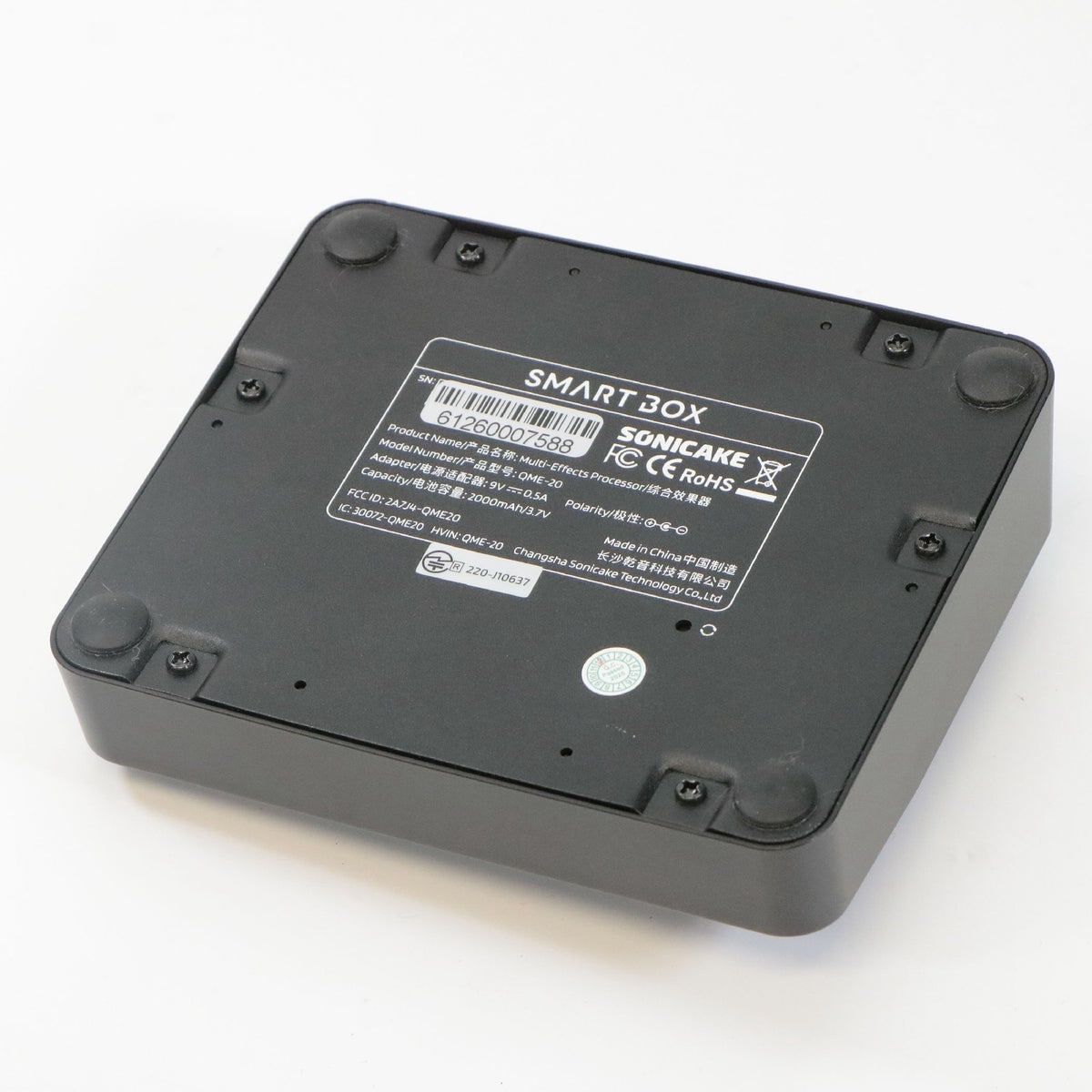 SONICAKE SMART BOX QME-20　中古超美品　ほぼ新品 中古】Sonicake / QME-20 Smart Box マルチエフェクター フロアタイプ