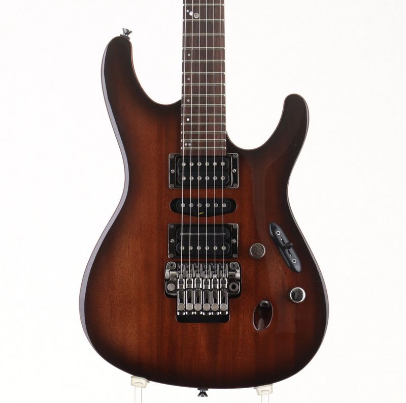 中古】Ibanez / Prestige S5470-TKS(Transparent Black Sunburst