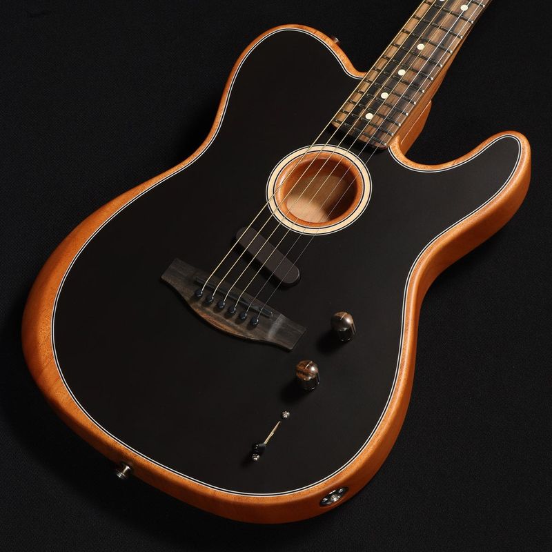Fender / American Acoustasonic Telecaster Black ≪S/N:US253784A≫ 【心斎橋店】