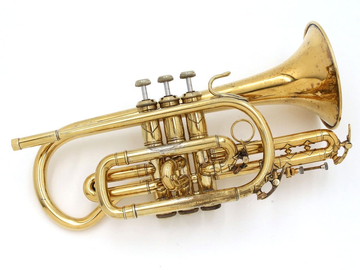 中古】BACH / コルネット 184ML 金メッキ仕上げ 【横浜店