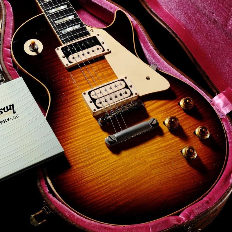 ギター Gibson Custom Shop Murphy Lab 1959 Gibson Custom Shop / DS Murphy Lab 1959 Les Paul STD R-Top Heavy