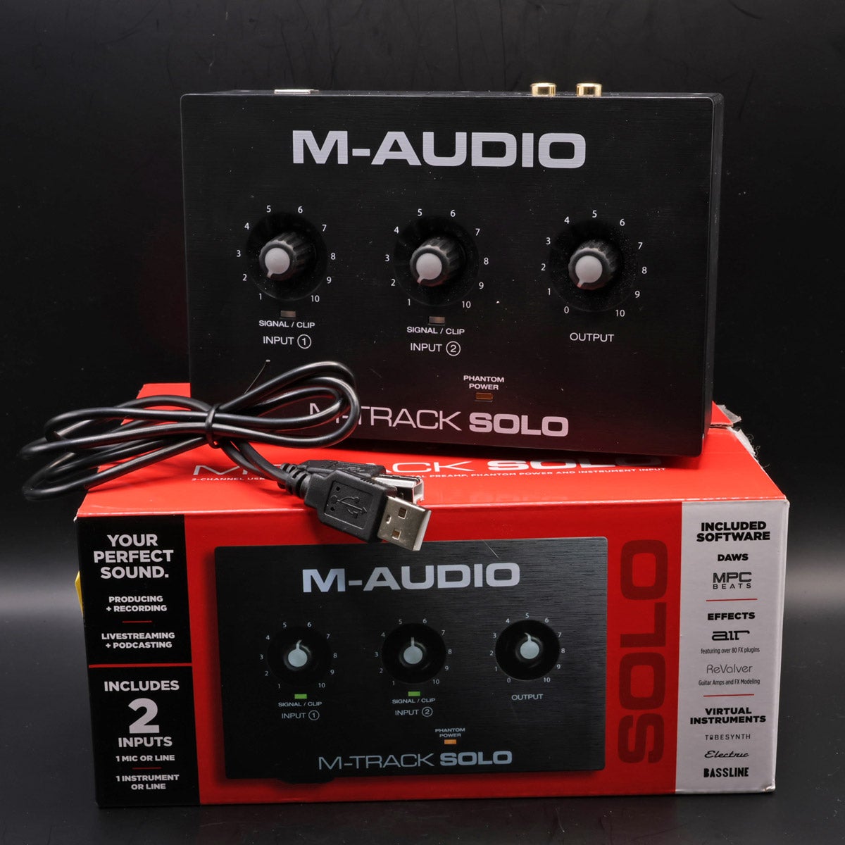 中古】M-AUDIO / M-Track Solo オーディオインターフェイス 【福岡店