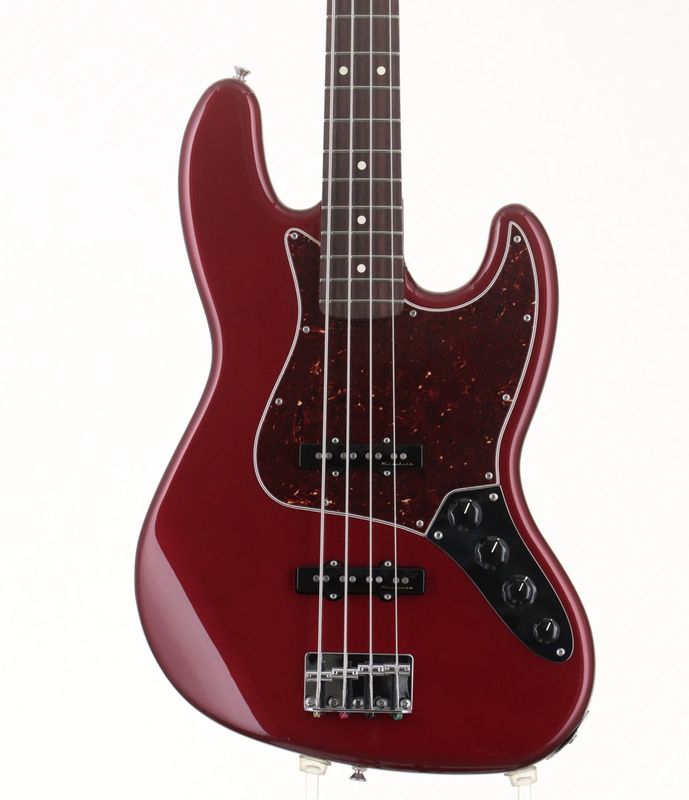 【中古】FENDER MEXICO / Deluxe Active Jazz Bass Candy Apple Red 【新宿店】