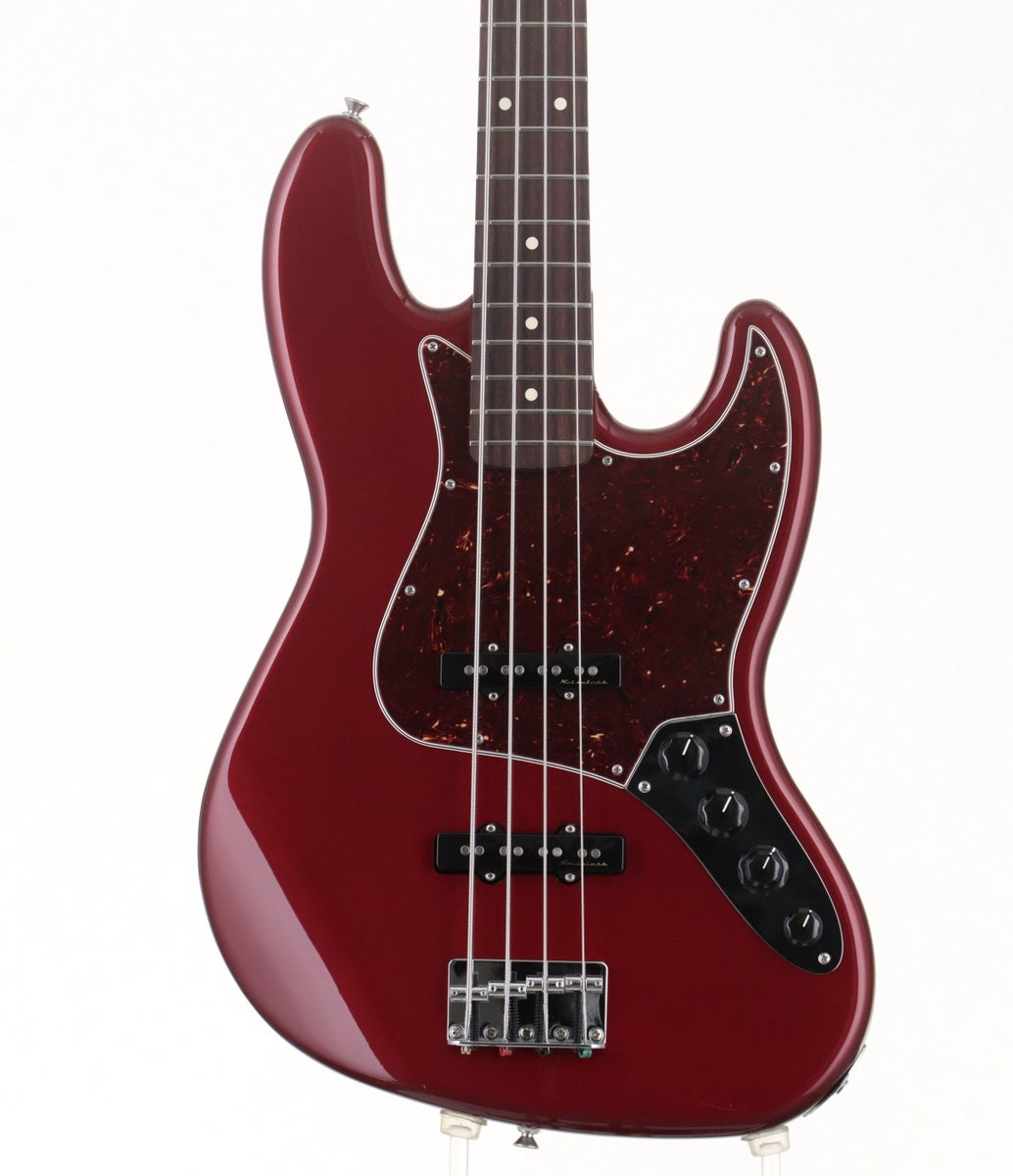 中古】FENDER MEXICO / Deluxe Active Jazz Bass Candy Apple Red