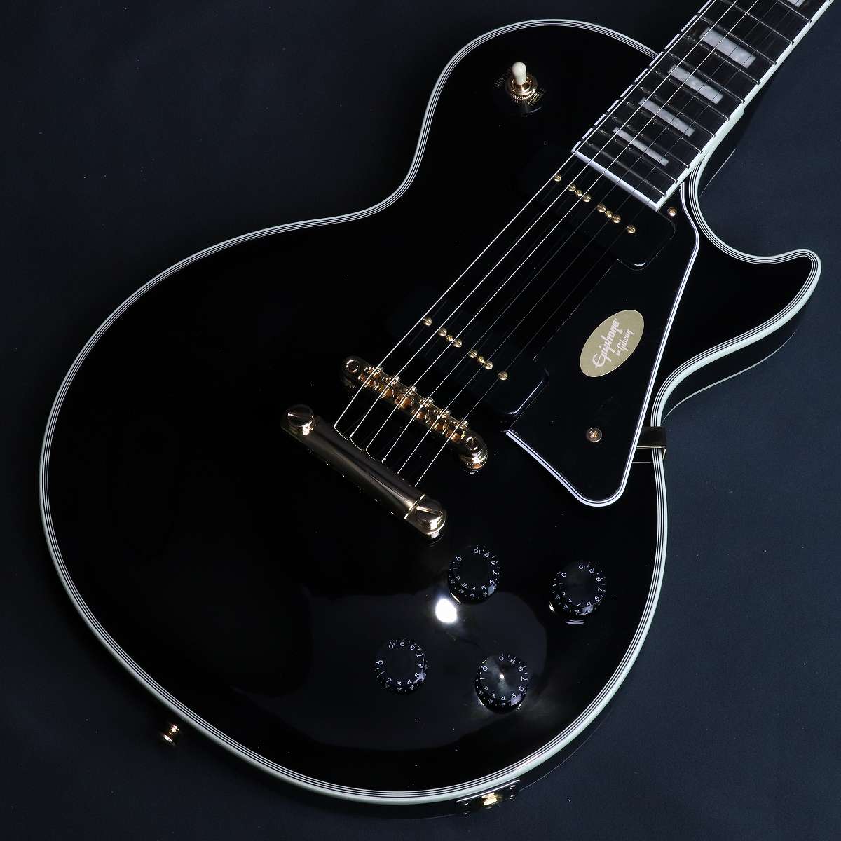 Epiphone / Inspired by Gibson Les Paul Custom P-90 Ebony