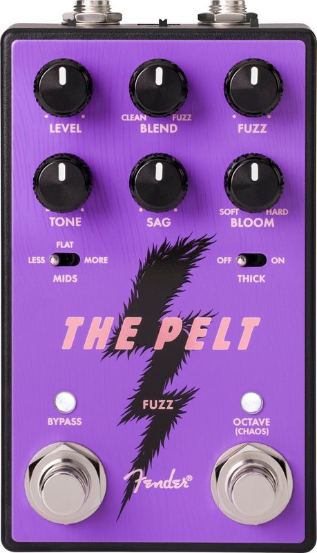 新製品】[プロフェッショナルな機能を装備] Fender / The Pelt Fuzz V2
