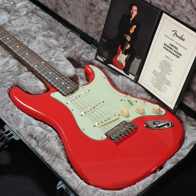 ストラトキャスタータイプ × FENDER MADE IN JAPAN × レッド)の検索