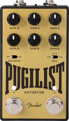 【新製品】[2基の独立したディストーションエンジン]  Fender / Pugilist Distortion V2 フェンダー ギター用エフェクター ディストーション
