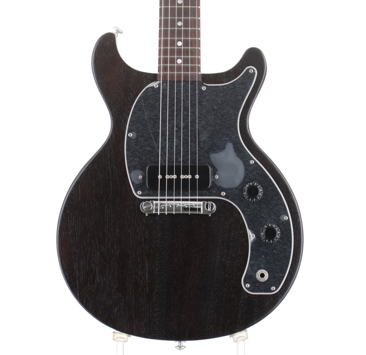 Gibson Les Paul Tribute Ebony 美品 ケース付 中古】GIBSON USA / Les Paul Junior Tribute DC 2019 Worn Ebony